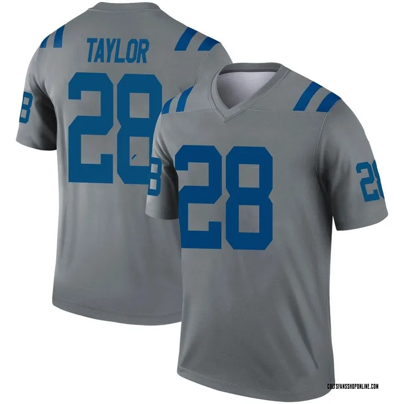 Men's Nike Jonathan Taylor Olive Indianapolis Colts 2022 Salute to Service Limited Jersey Size: Small