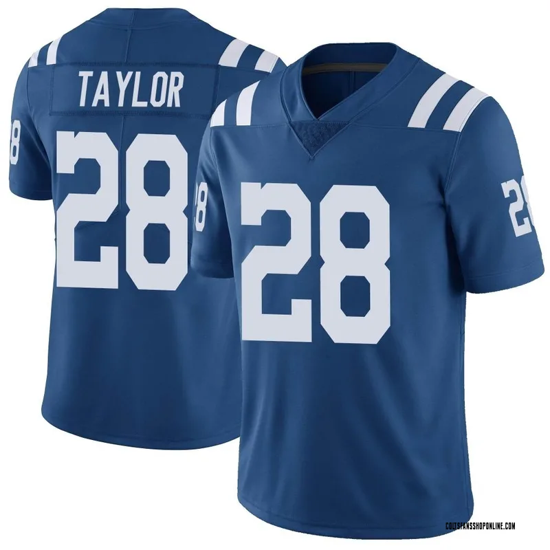 Men's Nike Indianapolis Colts Jonathan Taylor Royal Color Rush Vapor  Untouchable Jersey - Limited