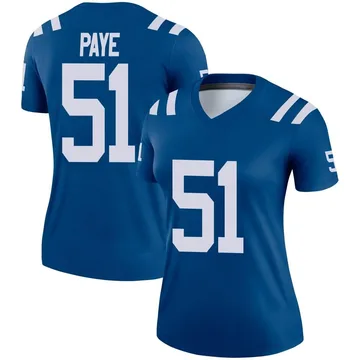 Nike Men's Indianapolis Colts Kwity Paye #51 Blue Game Jersey