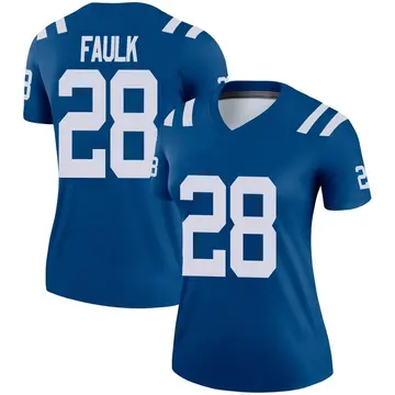 Men's Nike Marshall Faulk Royal Indianapolis Colts Indiana Nights Alternate  Game Jersey