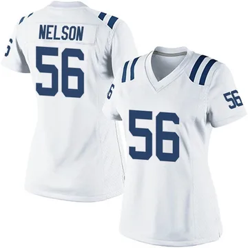 Men's Indianapolis Colts Quenton Nelson Nike White Game Player Jersey