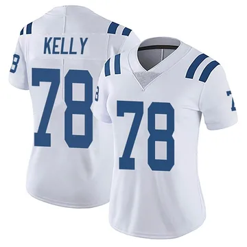 Nike Indianapolis Colts #78 Ryan Kelly White/Pink Women's Stitched