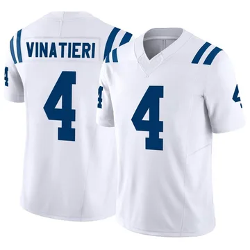 Indianapolis Colts #4 Adam Vinatieri Royal Elite Jersey