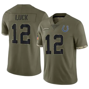 Andrew Luck Indianapolis Colts Nike Youth Color Rush Player Pride Name &  Number T-Shirt - Royal