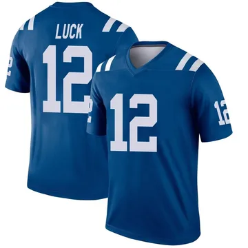 Men's Nike Andrew Luck Gray Indianapolis Colts Inverted Legend Jersey