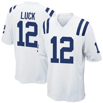 Youth Indianapolis Colts Andrew Luck Nike Royal Color Rush Game Jersey