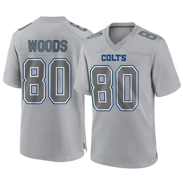 Men's Indianapolis Colts Jelani Woods Nike Royal Player Game Jersey