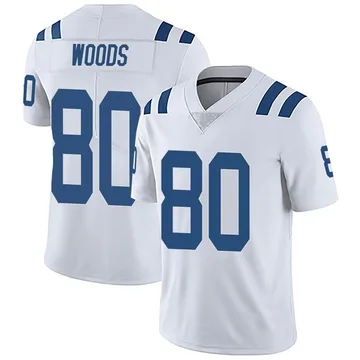 Men's Indianapolis Colts Jelani Woods Nike Royal Player Game Jersey