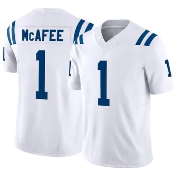 Pat McAfee Jersey Indianapolis Colts #1 Royal Blue Elite