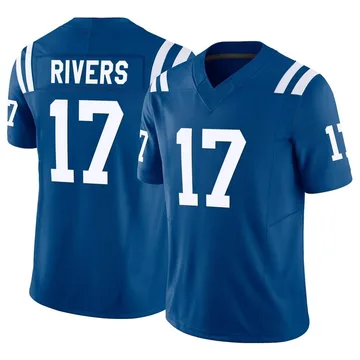 Men's Nike Philip Rivers Royal Indianapolis Colts Name & Number T-Shirt